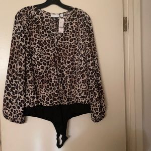 Cheetah body suit